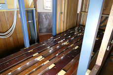 Sanierung der "Lötzerich" Orgel in St. Crescentius (Foto: Karl-Franz Thiede)